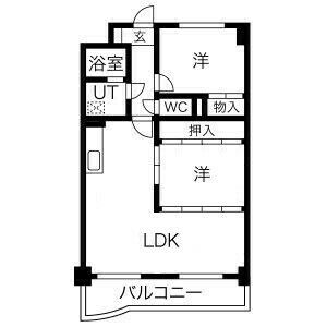レジデンス東刈谷Ⅲの間取り