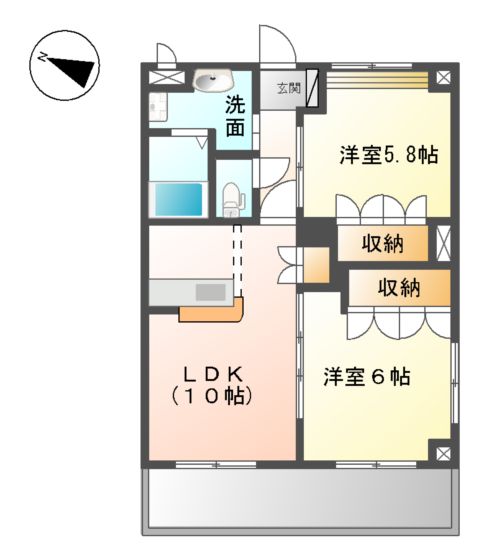 グランウッドの間取り