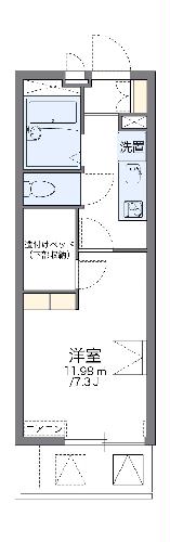 レオパレスoliveの間取り