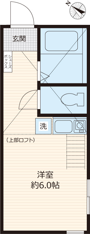 パークウェイ鶴見の間取り