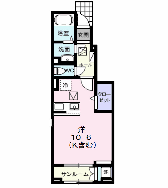 フェニックス Ⅱの間取り