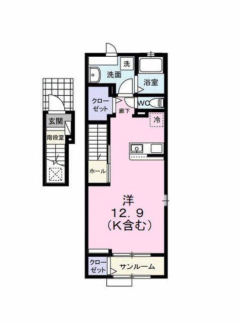 フェニックス Ⅱの間取り