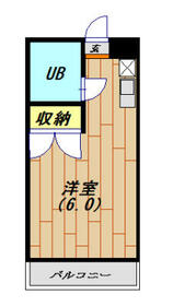 エトワール保土ヶ谷 204号室の間取り