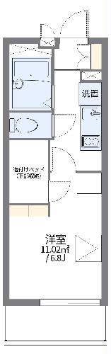 レオパレス九重の間取り