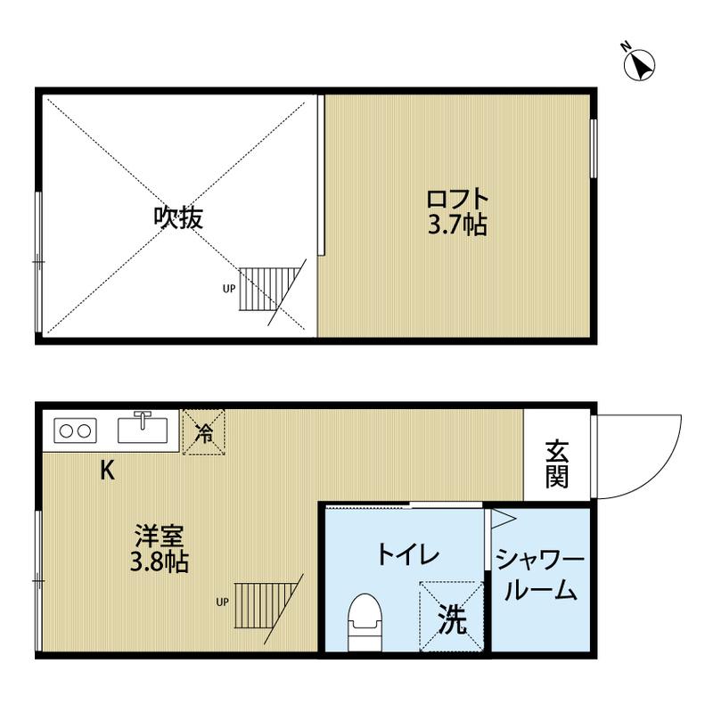 CREATION(クレアシオン)の間取り