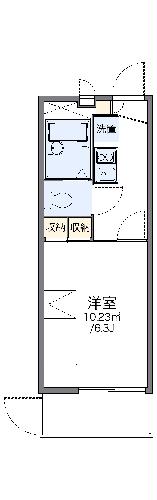 レオパレスグレイスSHINOの間取り