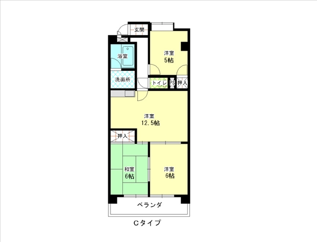 アメニティ メイセイの間取り