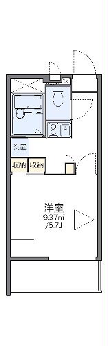 レオパレスアマルティアの間取り