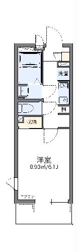 レオネクストサラカーム ヴィラの間取り