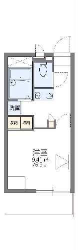 レオパレスゴールドヒルズの間取り