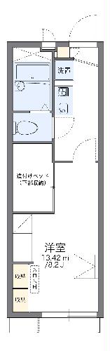レオパレスRiver Sideの間取り