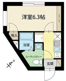フラシア東品川の間取り
