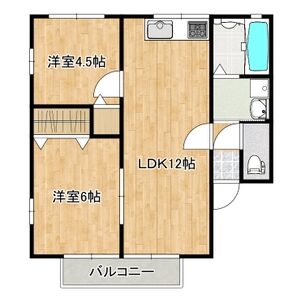 アトレイユBの間取り