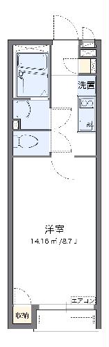 レオネクストクレールの間取り