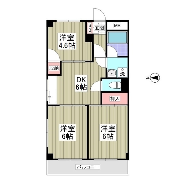 2/4 間取