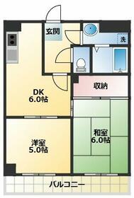 仙ノ倉ハイツの間取り