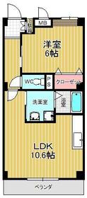 プランドールⅢの間取り
