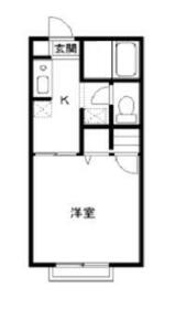 上柴町東の完工年月（1996年2月）築の賃貸アパートの間取り