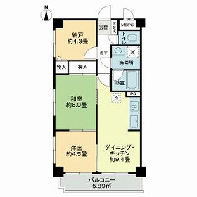 ライオンズマンション新高島平の間取り