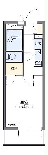 レオパレストウィンクル妙典Cの間取り