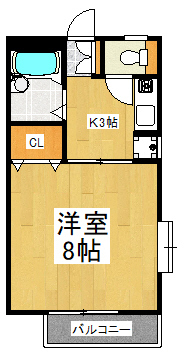 カレッタSの間取り
