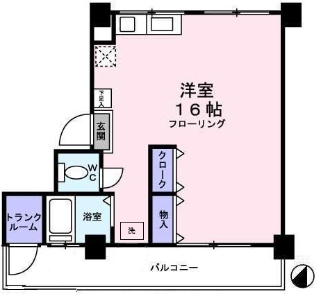Ｔ．Ｉｃｈｉｍｕｒａ　ＢＬの間取り