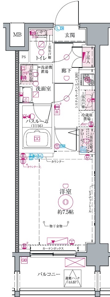 2/24 間取
