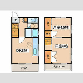 テラス森の間取り