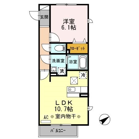 シュテルンビルト-A、-Bの間取り