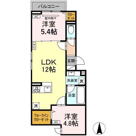 2/4 間取