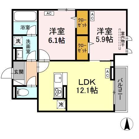 2/4 間取