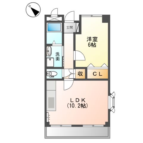 ヴィラプレールの間取り