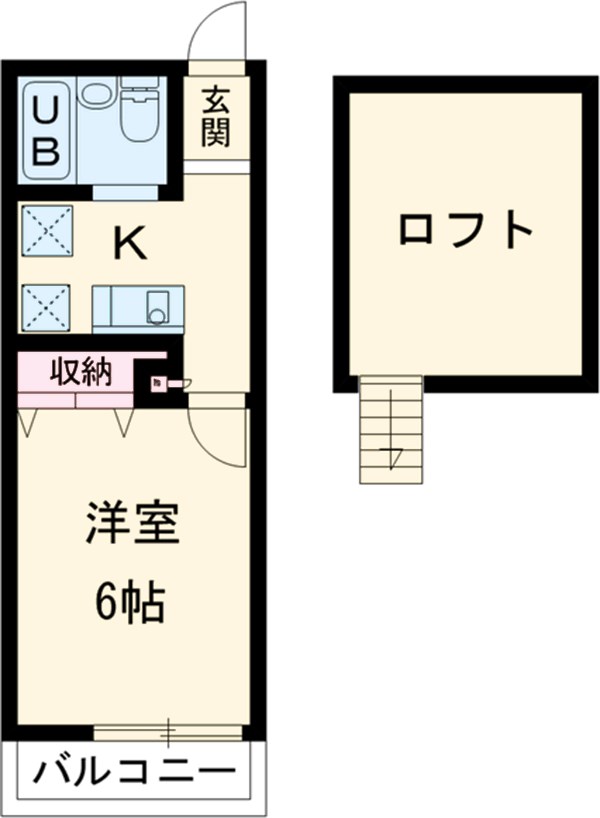 ロフト吉祥寺南の間取り