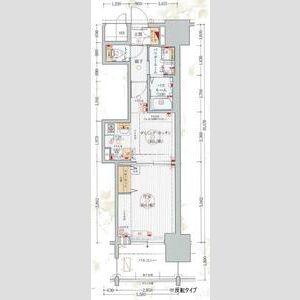 エステムプラザ名古屋駅前プライムタワーの間取り