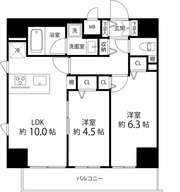 2/6 間取