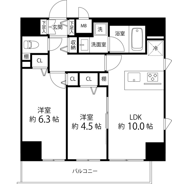 2/6 間取