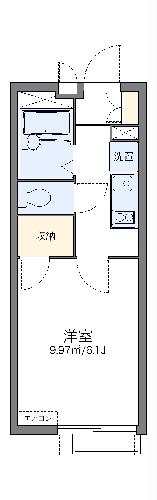 レオパレス宮前の間取り