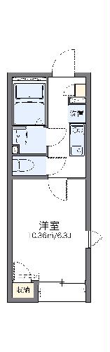レオネクストノービレハルの間取り
