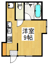 UNSコーポの間取り