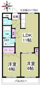 goodyⅢの間取り