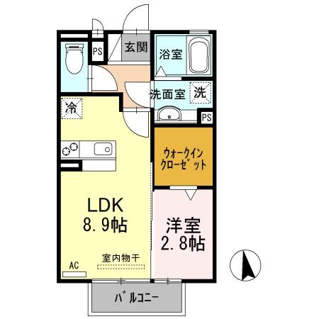 2/2 間取