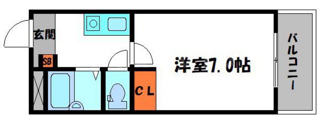 メゾンアバンテの間取り
