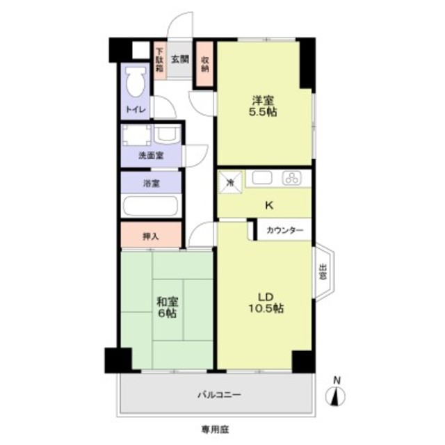 2/3 間取