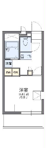 レオパレスMARUTAKAの間取り