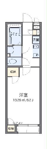 クレイノFKの間取り