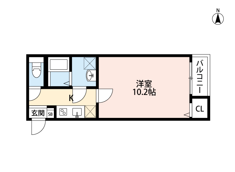 IoTレジデンス柏(アイオーティーレジデンスカシワ)の間取り