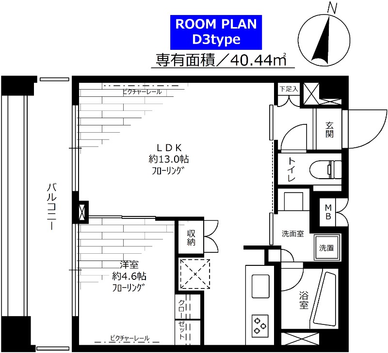 ステージグランデ錦糸町の間取り