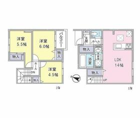 (仮称)越谷市大沢3丁目APの間取り