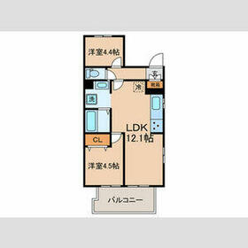 藤和東寺尾コープ(503)の間取り