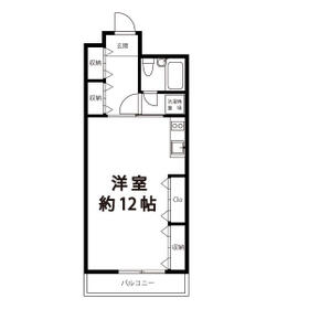 ヴィラ８６の間取り